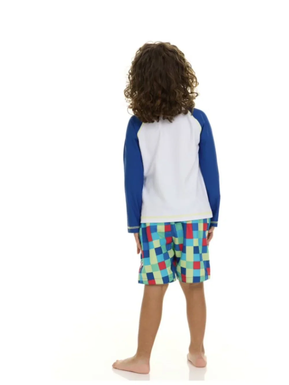 Toy Story Boys 2 Piece Rashguard and Swim Trunk Set